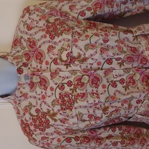 Charter Club belted button down Jacket